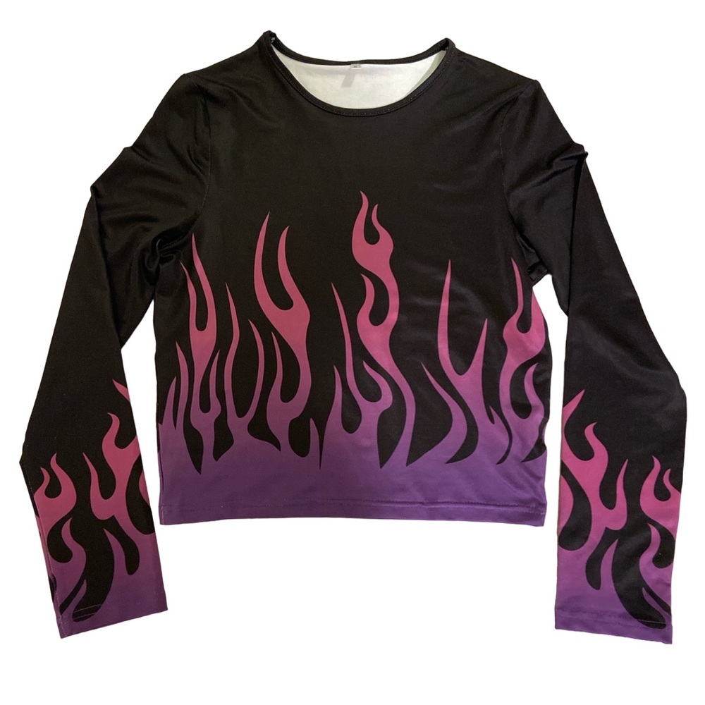 Purple Flame Top